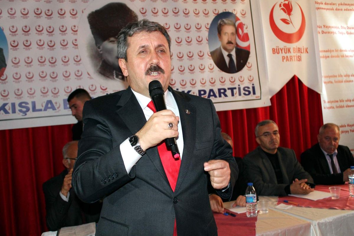 BBP Genel Başkanı Destici."Bdp\'li Belediyelerin Hiçbirisini Seçilmiş Belediye Başkanları...