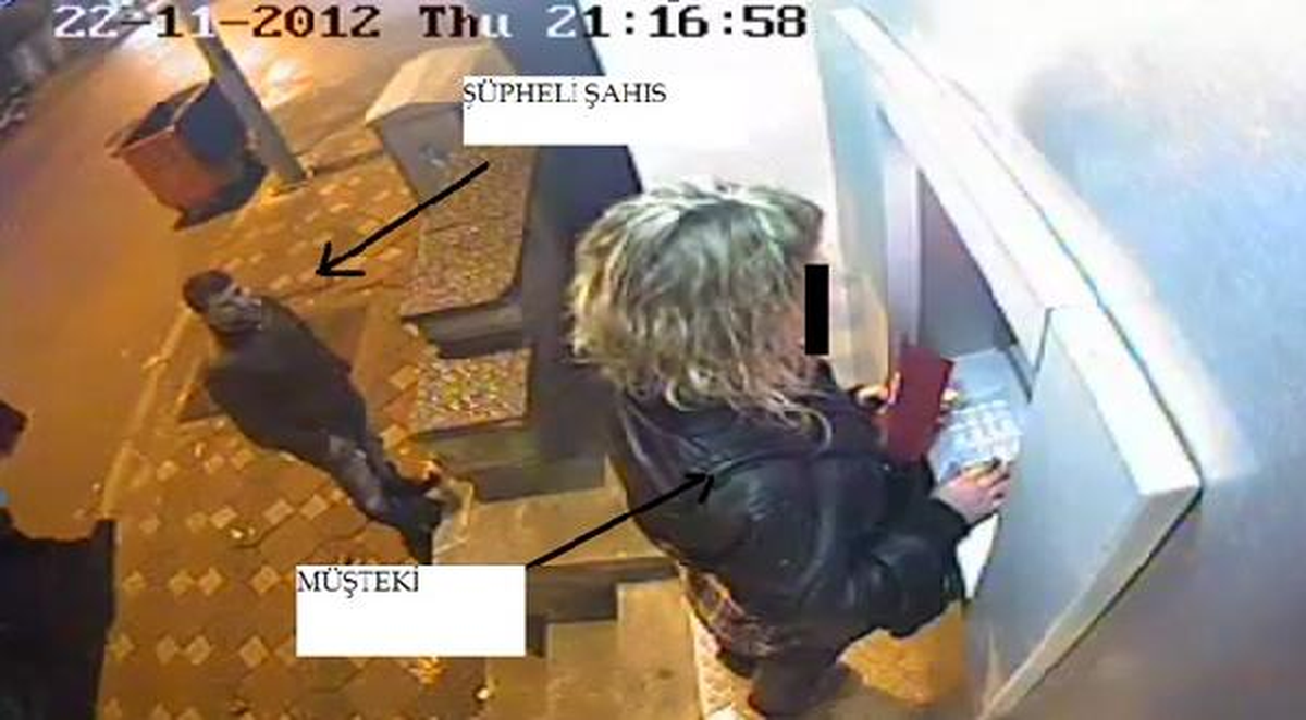 Gaspçı Güvenlik Kamerası Görüntüsünden Yakalandı