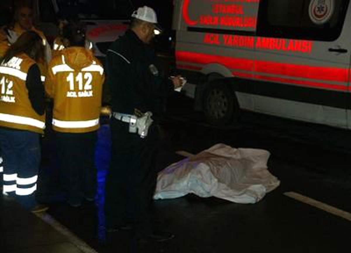 Kartal Sahil Yolunda Otomobilin Çarptığı Kadın Hayatını Kaybetti