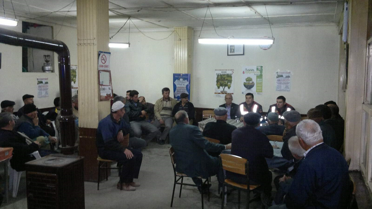 Korkuteli Jandarmadan Köylüye Trafik Semineri
