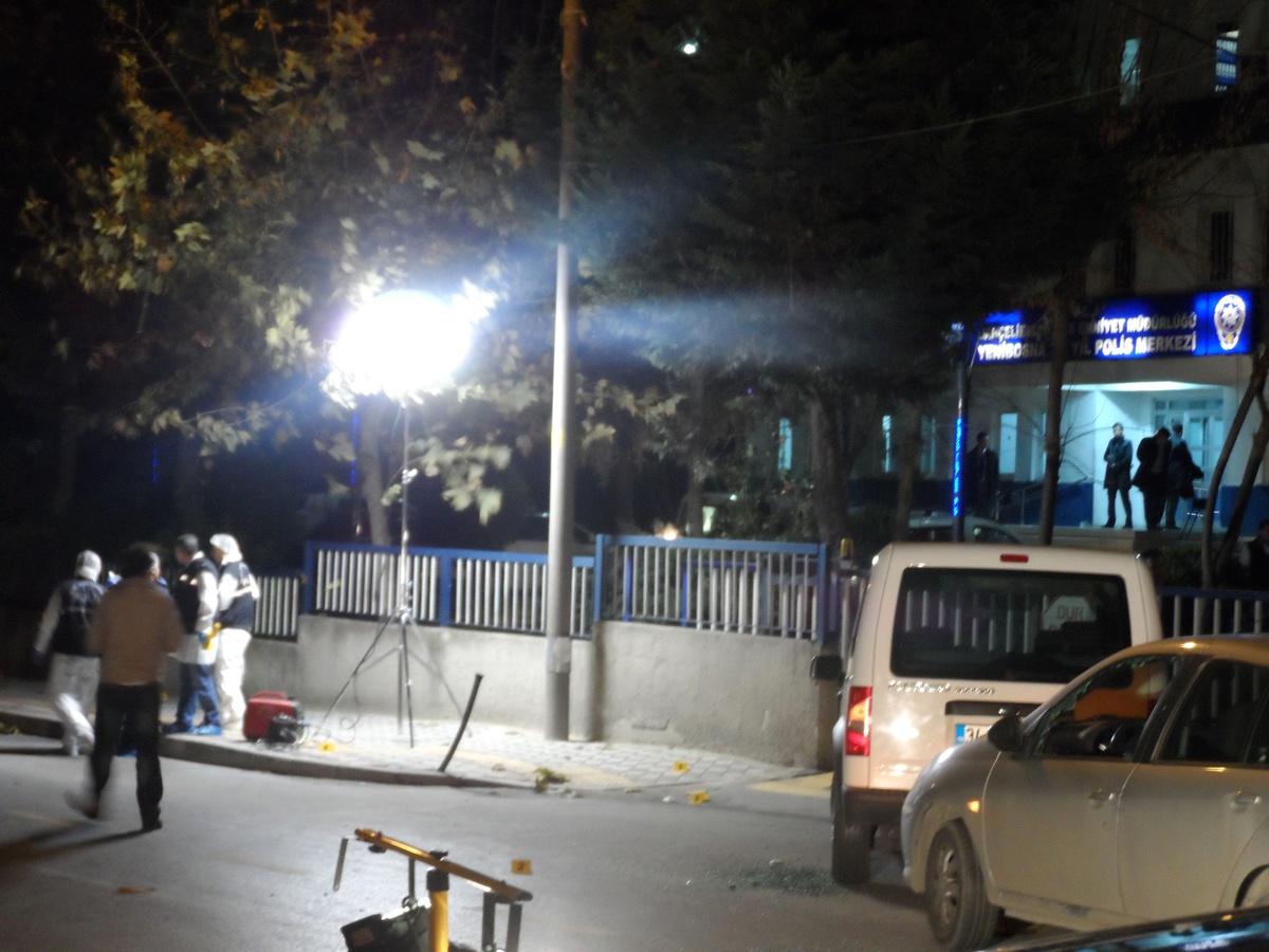 Saldırganın Kaçışı Güvenlik Kamerasında