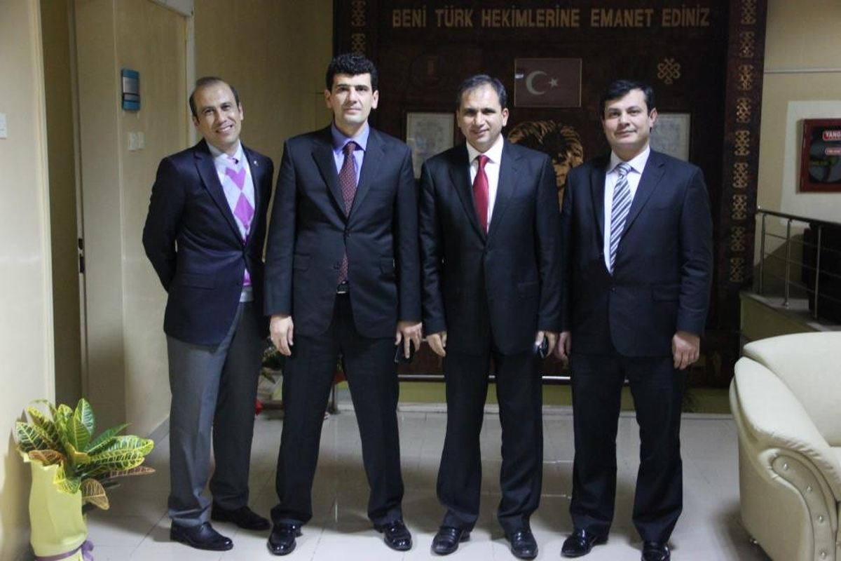 AK Parti Uşak Milletvekili Güneş Kamu Hastaneleri Genel Sekreteri Yalçın Atlı'yı Ziyaret Etti
