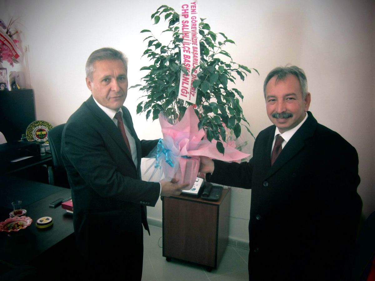 CHP\'den Salihli Öğretmenevi Müdürüne Ziyaret