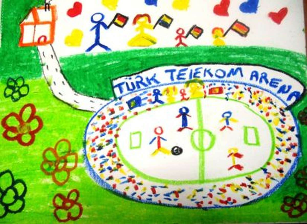 "Çocukların Gözünden Derbi" Konulu Resim Sergisi