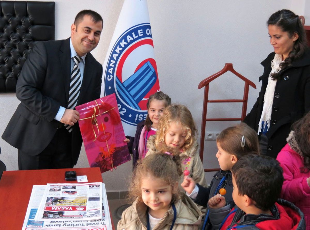 Çomü Çocuklar Evinden Ydyo'ya Ziyaret