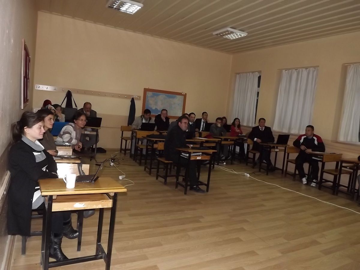 Daday\'da Fatih Projesi Kursu Veriliyor