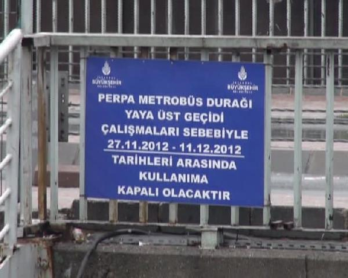 Darülaceze Metrobüs Durağı Yeniden Faaliyette