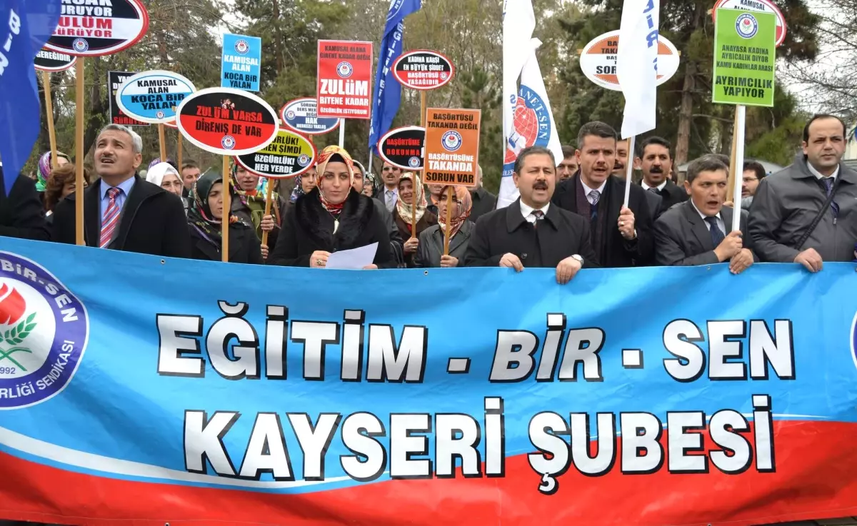 Eğitim - Bir - Sen Kayseri Şubesi Kadınlar Komisyonu Başkanı Canan Urat Açıklaması