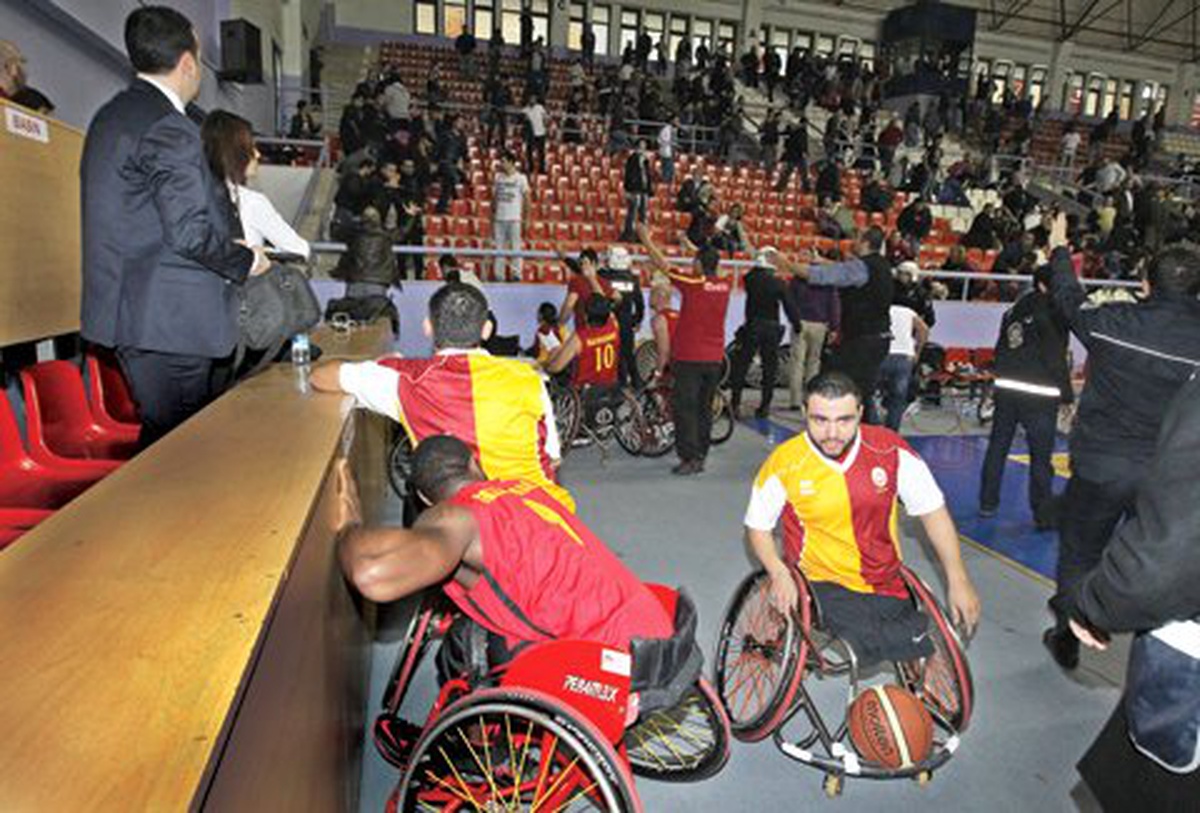 Engelliler Basketbol Maçında Çıkan Olaylarla İlgili 10 Kişi Gözaltına Alındı