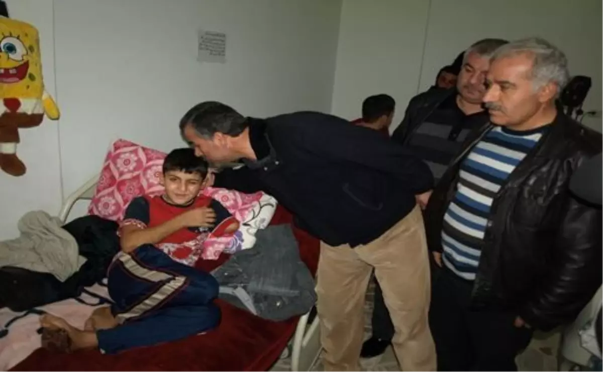 Gap Gazeteciler Birliği Heyeti, Suriyeli Yaralıları Ziyaret Etti