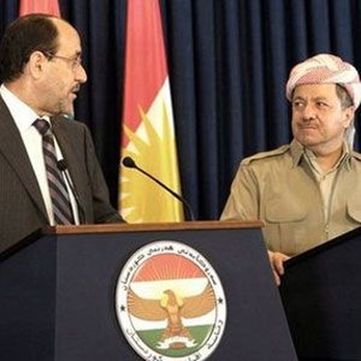 Irak\'ta Kürt Yönetimi-Başbakan Maliki Gerilimi