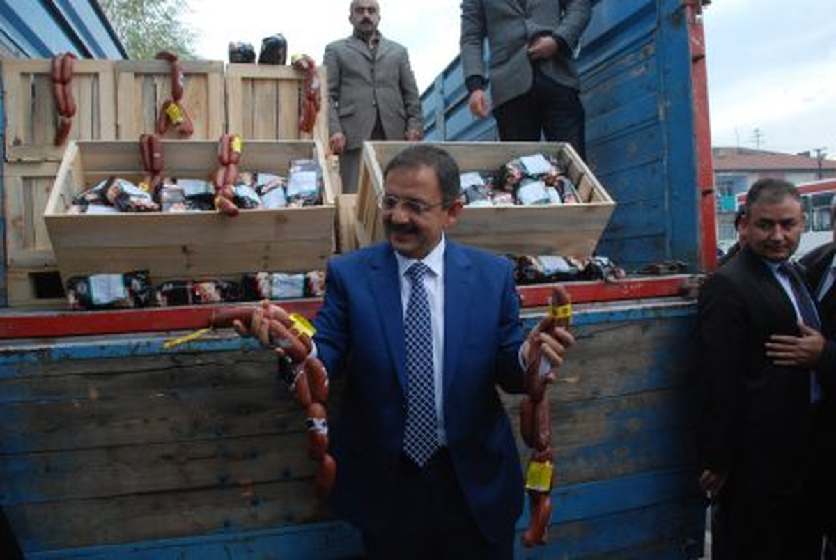 Kayseri Sucuğa Doydu