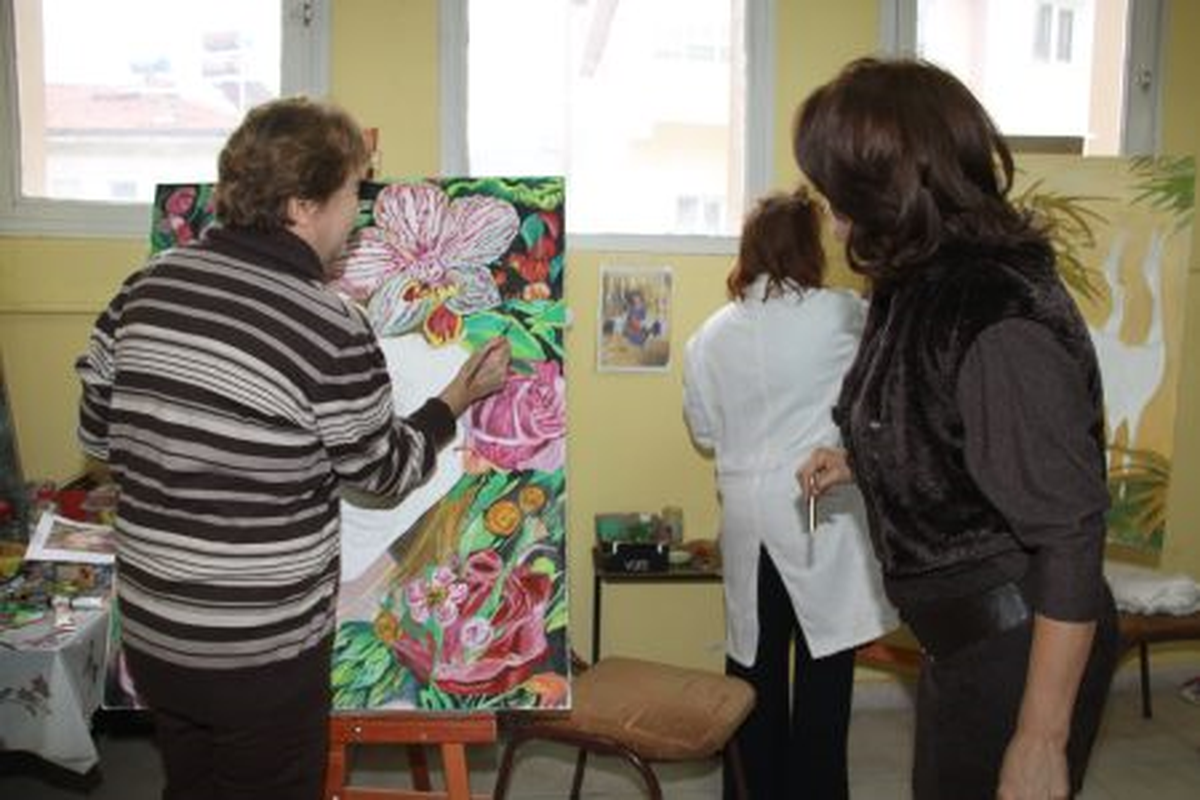 Kültür ve Sanat Atölyesi\'nde Eğitimler Sürüyor