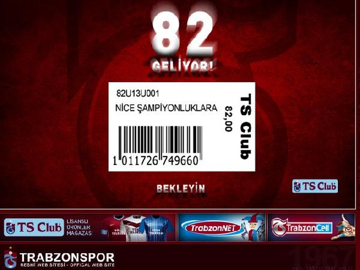 Trabzonsporlu Taraftarların 82 Merakı