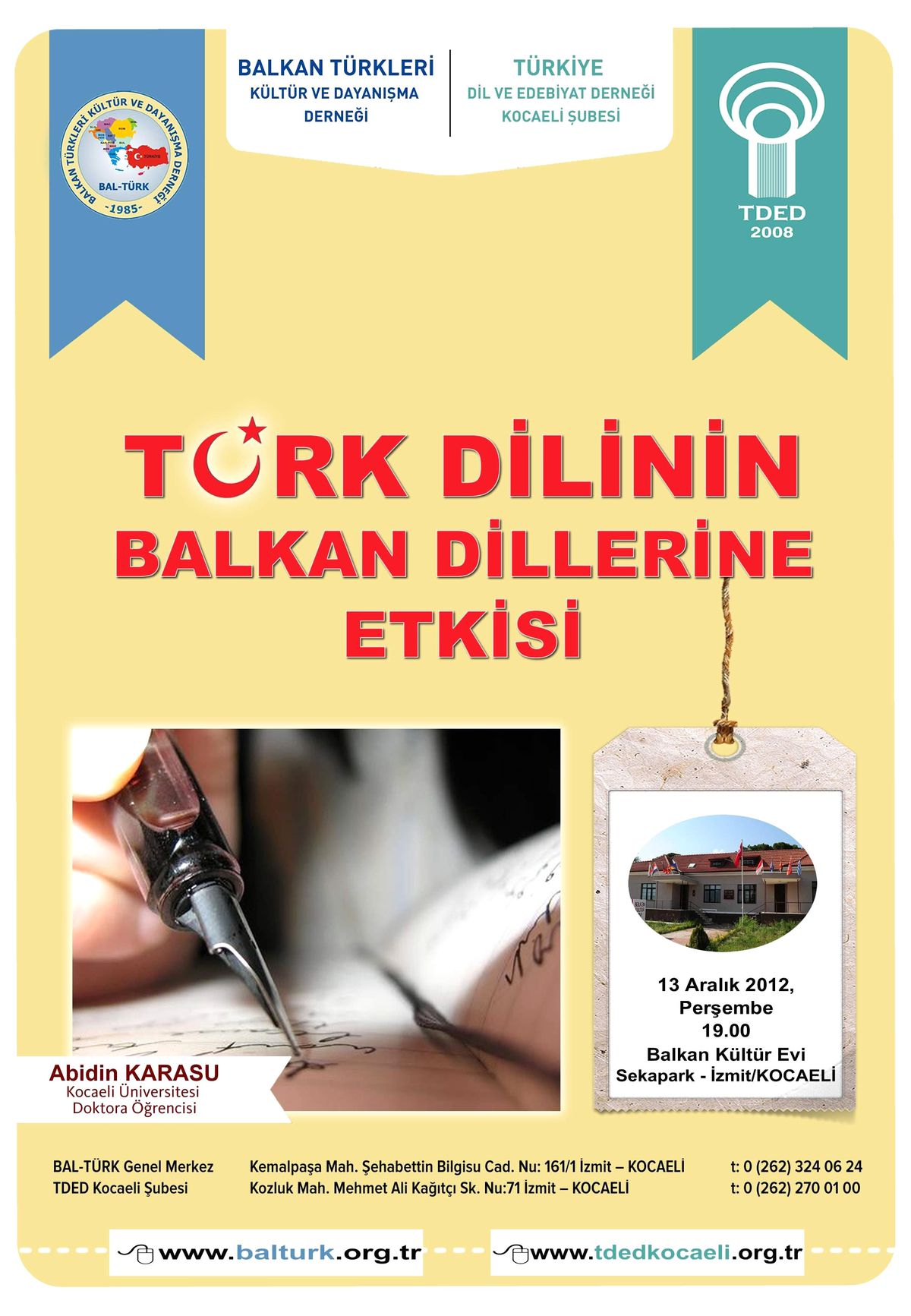 Türk Dilinin Balkan Dillerine Esintisi