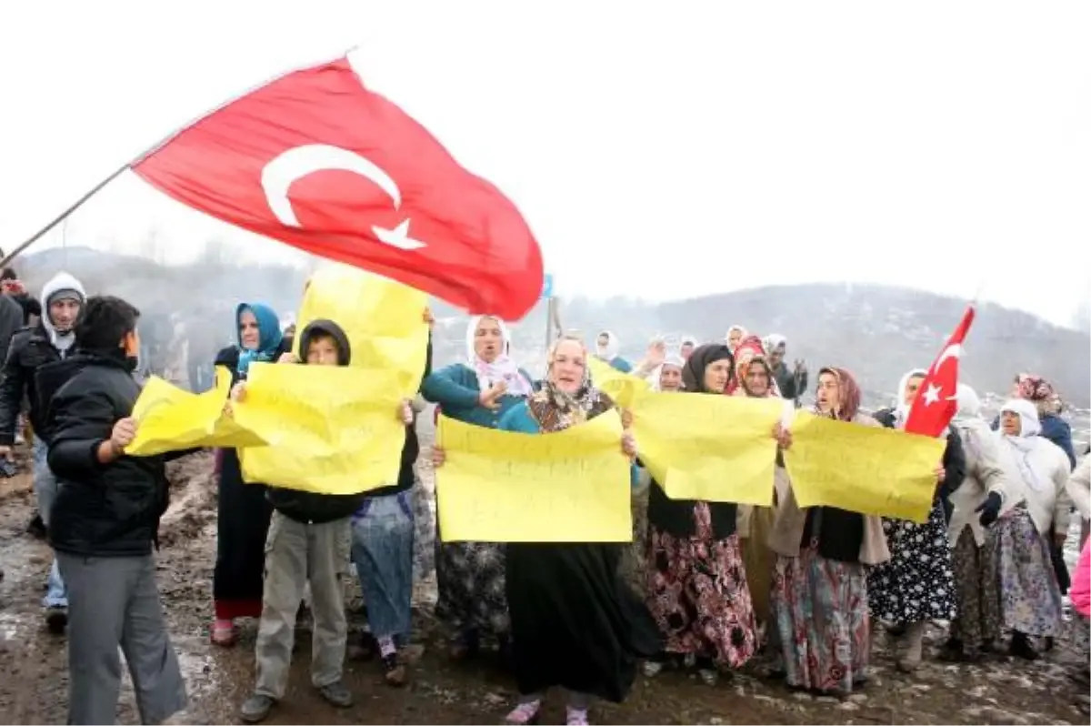 Yaylada Çöp Depolama Tesisine Protesto