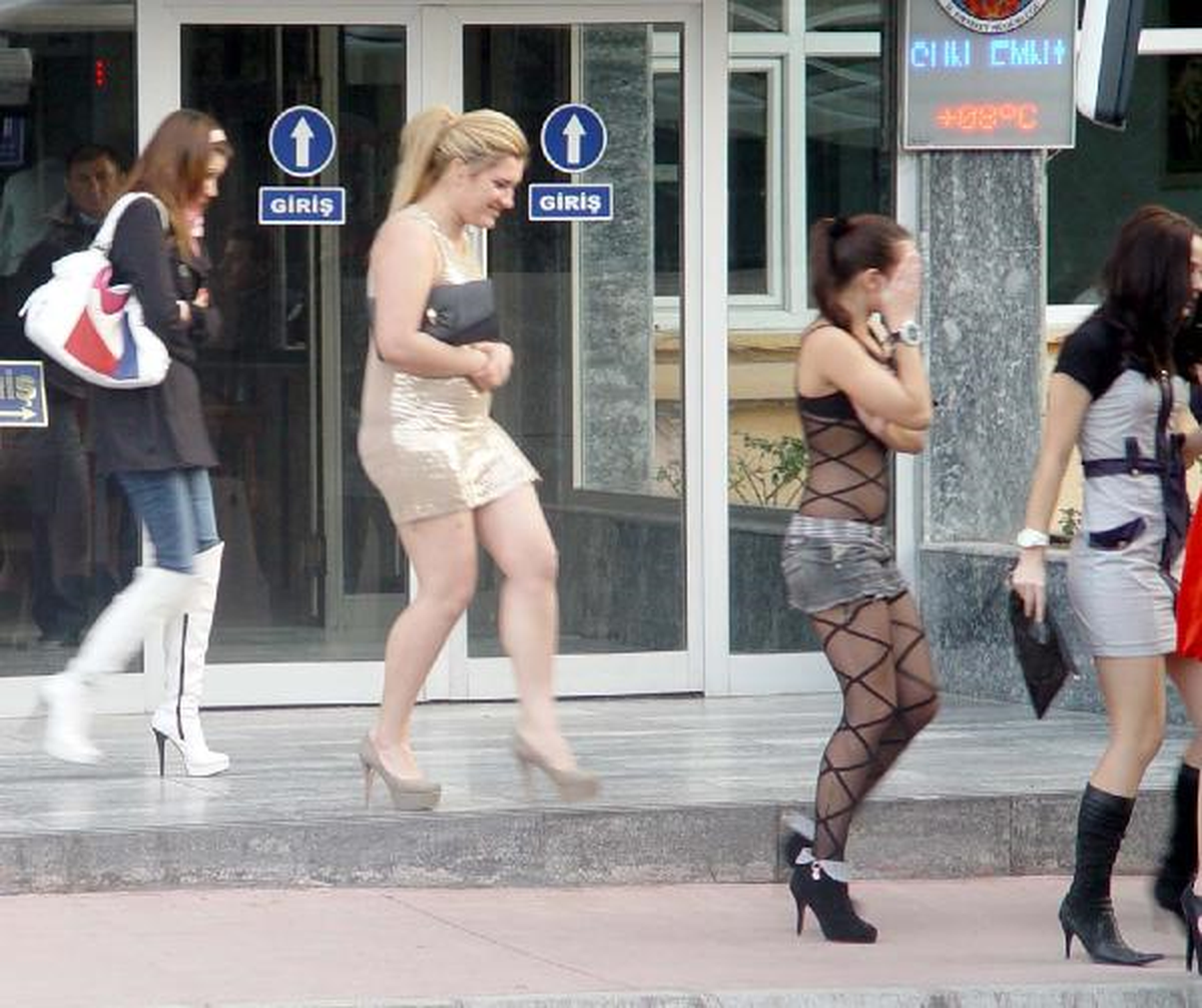 Samsun\'da Fuhuş Baskını