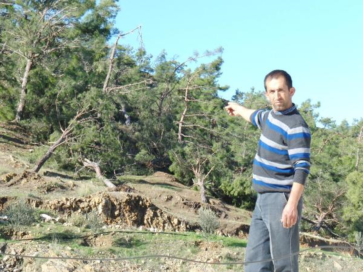 Anamur\'da Hortum Ağaçları Söktü, Seraları Yıktı