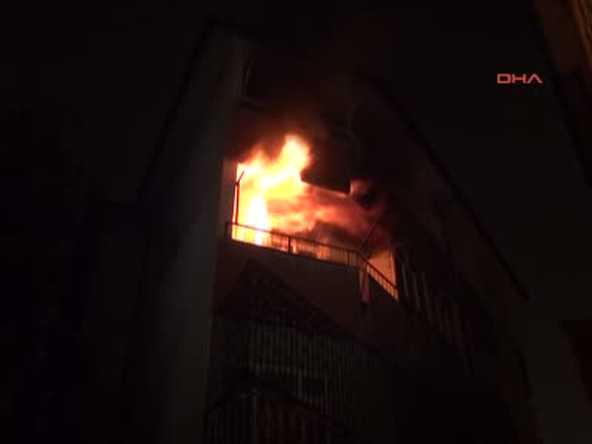 Yangına Hortumla Müdahale