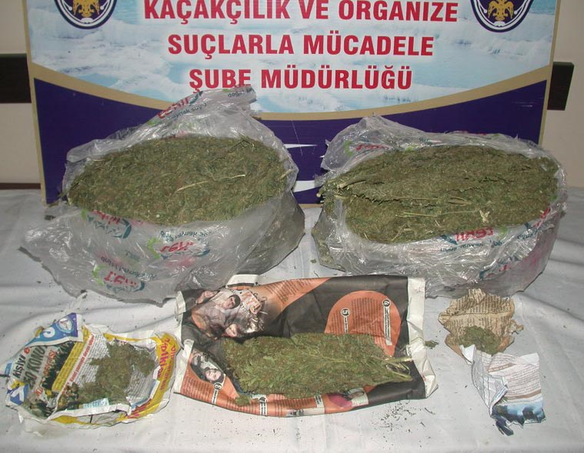 Denizli\'de 5 Kilo Esrar Ele Geçirildi