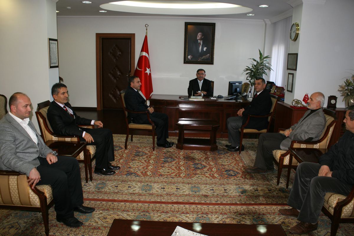 Düzce Askf Yönetimi Valiyi Ziyaret Etti