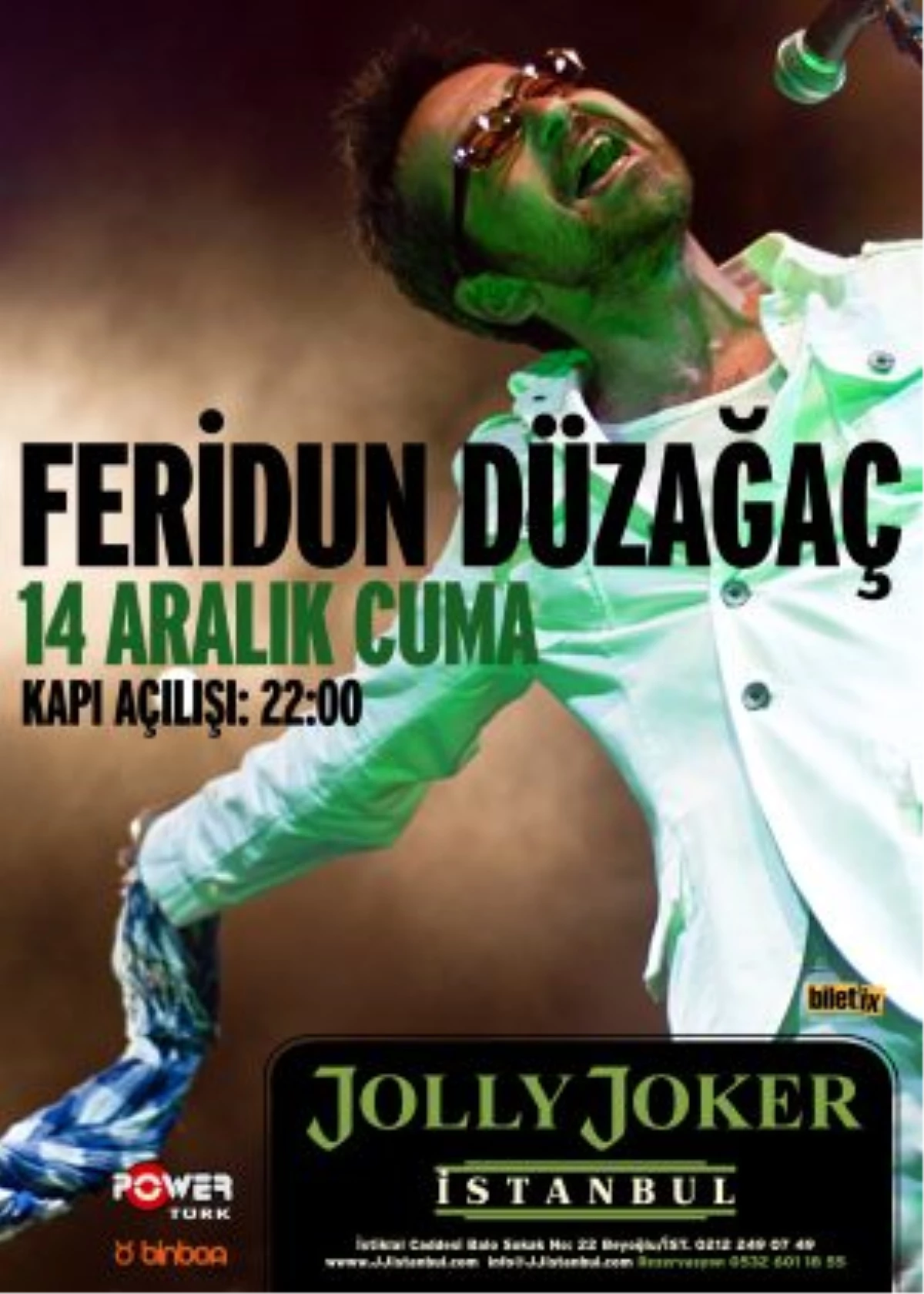 Feridun Düzağaç Jolly Joker İstanbul\'da
