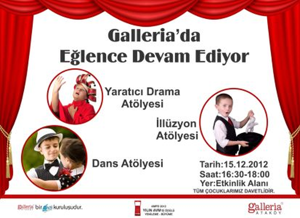 Galleria\'da Çocuklar Yeteneklerini Keşfediyor