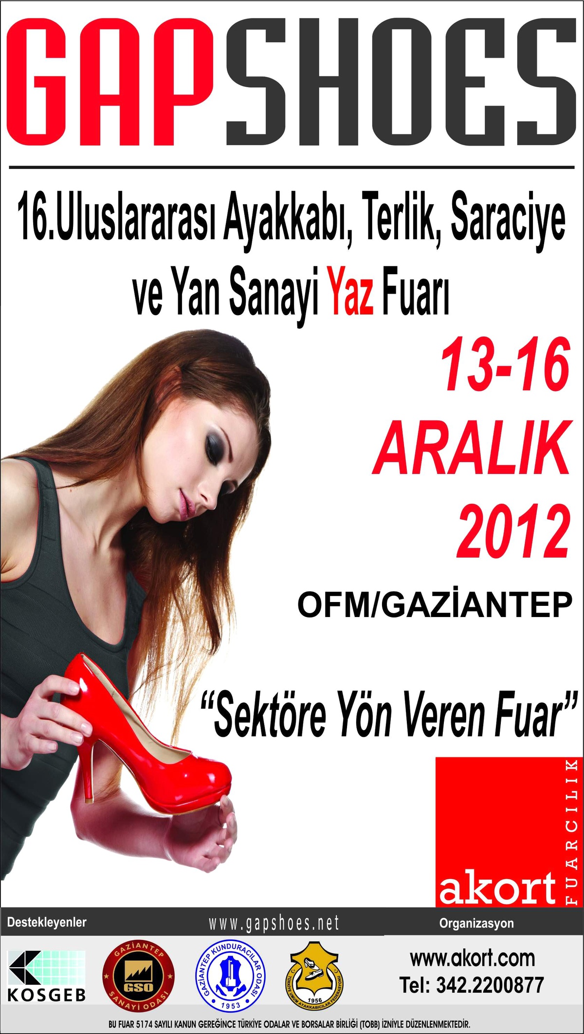 Gapshoes Fuarı, Erdoğan Bayraktar ve Taner Yıldız\'ın Katılımıyla Açılacak
