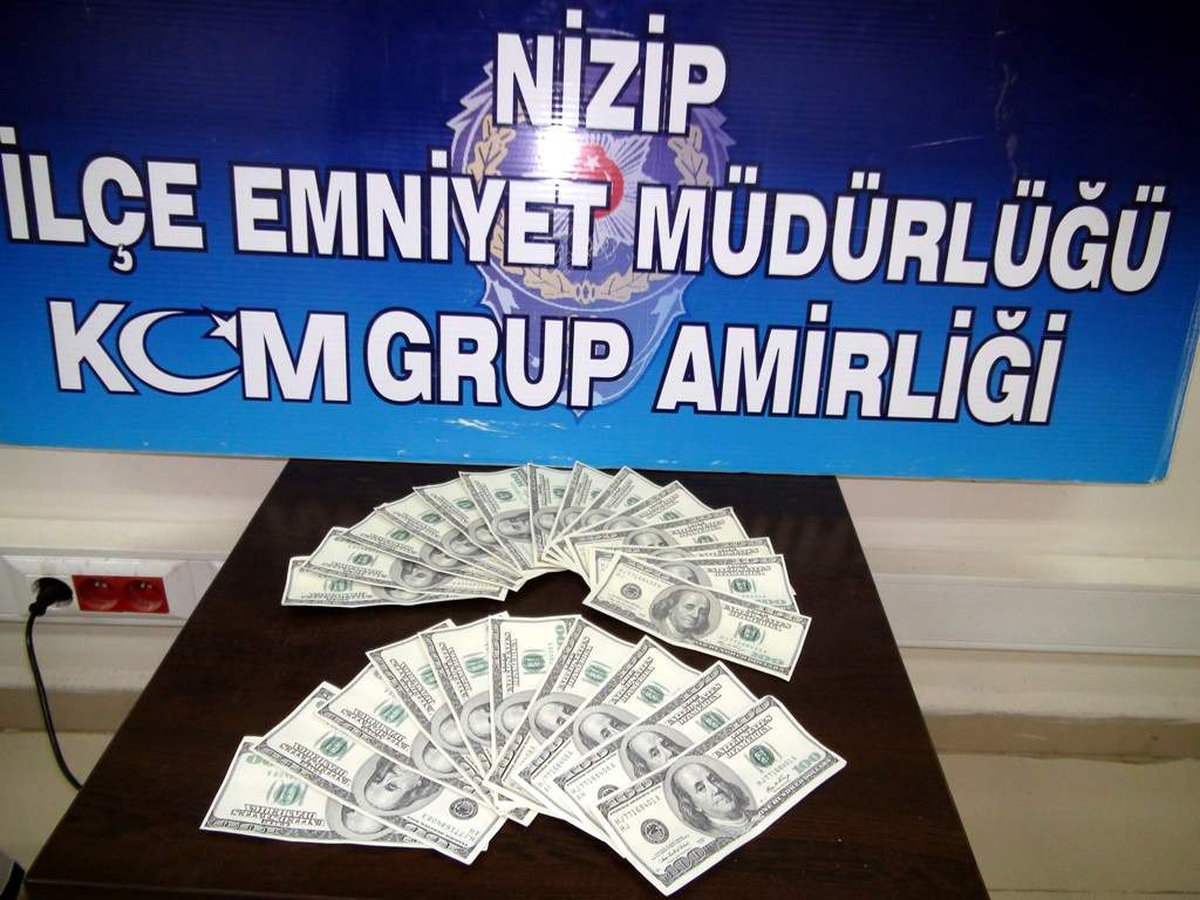 Gaziantep\'te Sahte Para Operasyonu