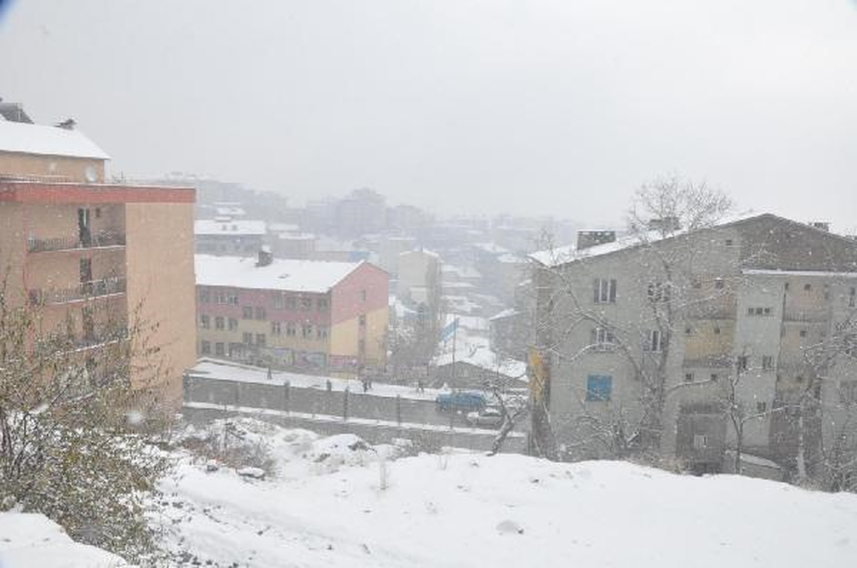 Hakkari ve Bitlis\'te 37 Köy Yolu Kardan Kapandı