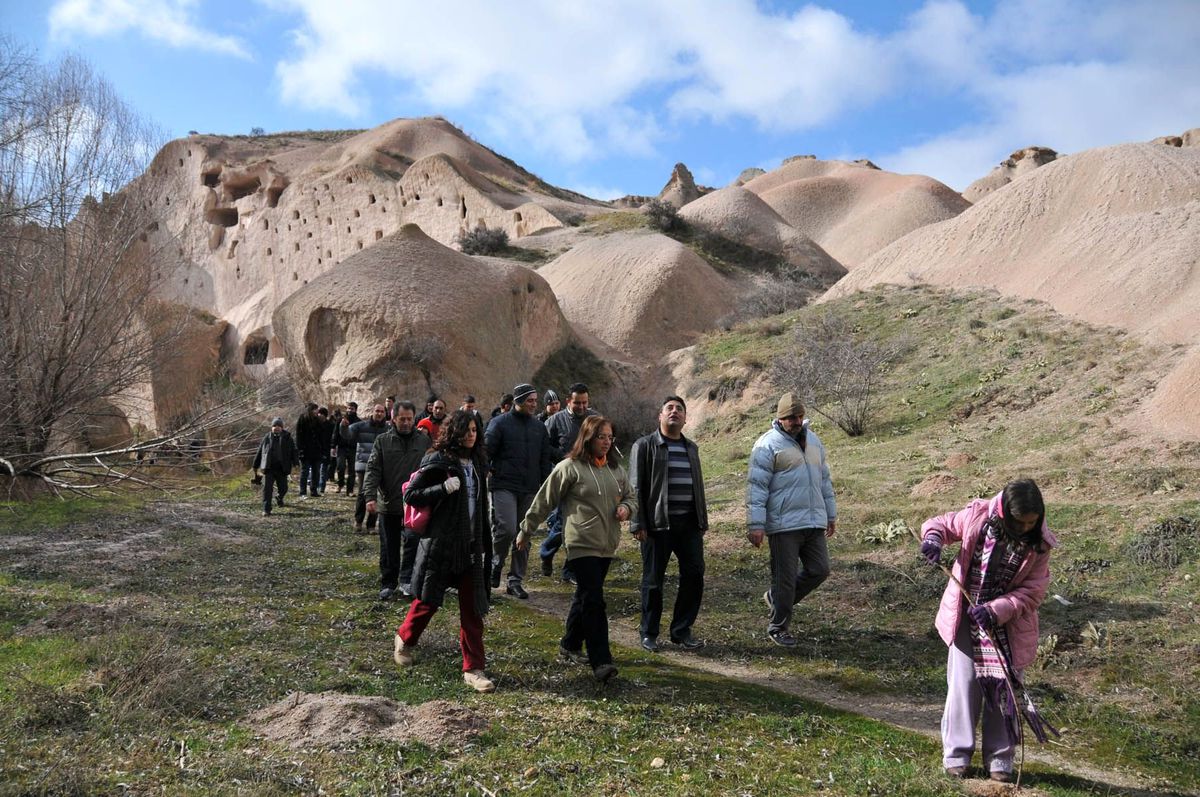 Kapadokya\'ya Turistlerden Yoğun İlgi