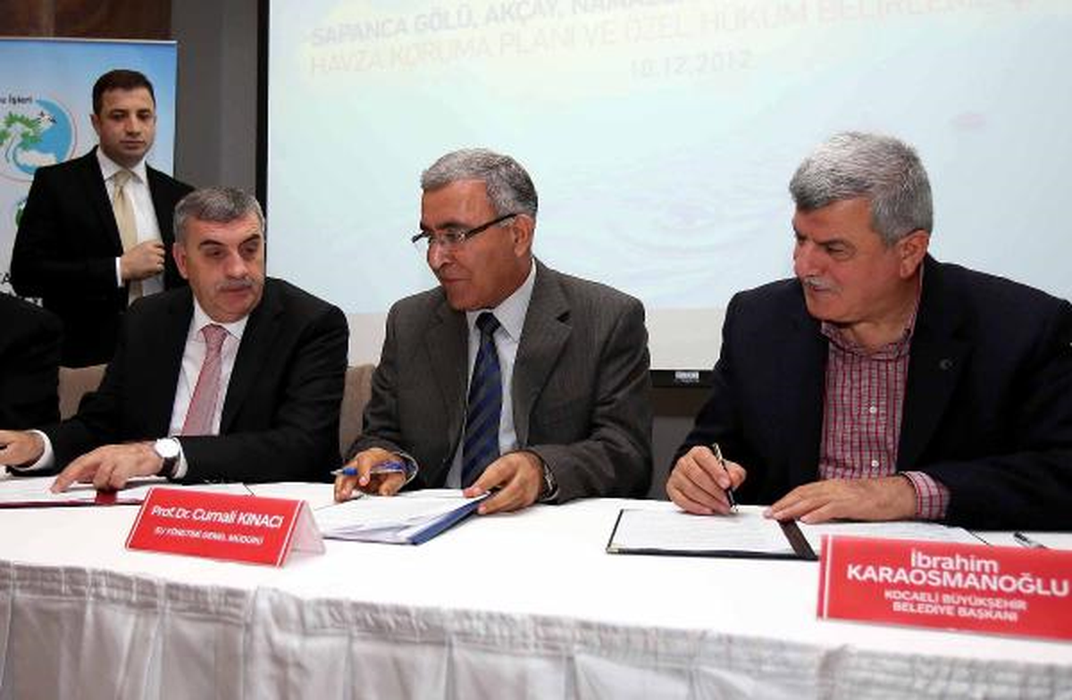 Sapanca Gölü Su Havzasını, Sakarya ve Kocaeli Büyükşehir Belediyeleri Ortak Koruyacak