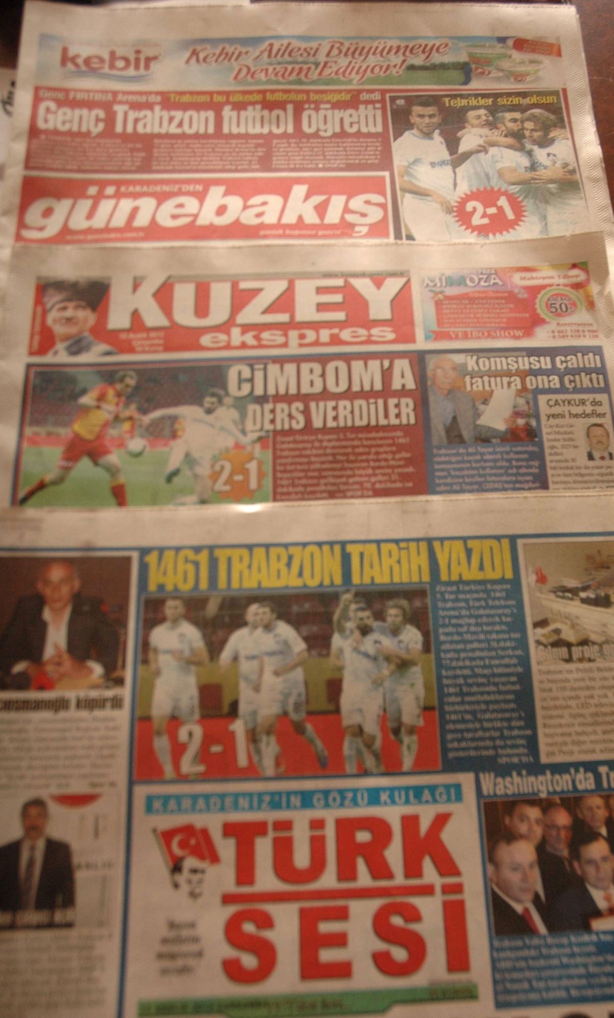 1461 Trabzon\'un Galatasaray Zaferi
