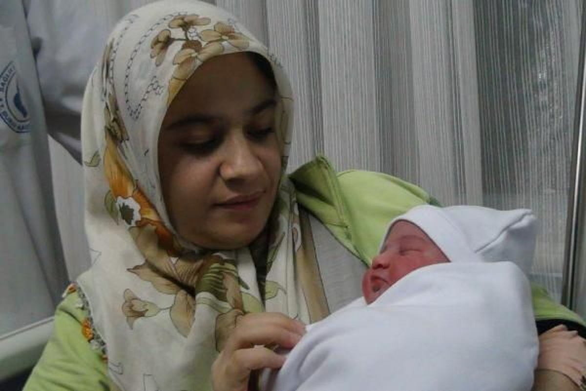 Adıyaman\'da 12.12.2012 Bebeği Hayata Merhaba Dedi