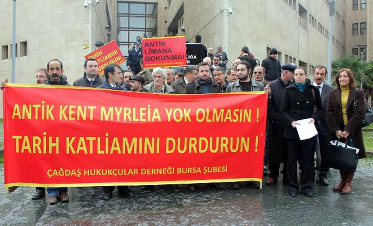 Bursalı Avukatlardan Antik Kent İçin Suç Duyurusu