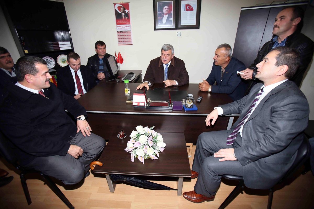 Kaymakam Erdoğan\'a Hayırlı Olsun Ziyareti