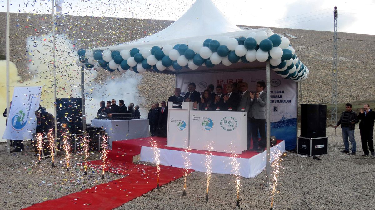 Malatya'da 2 Baraj Hizmete Girdi