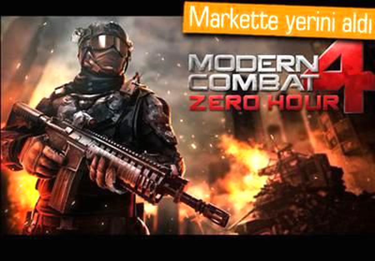 Modern Combat 4: Zero Hour Android İçin Yayınlandı