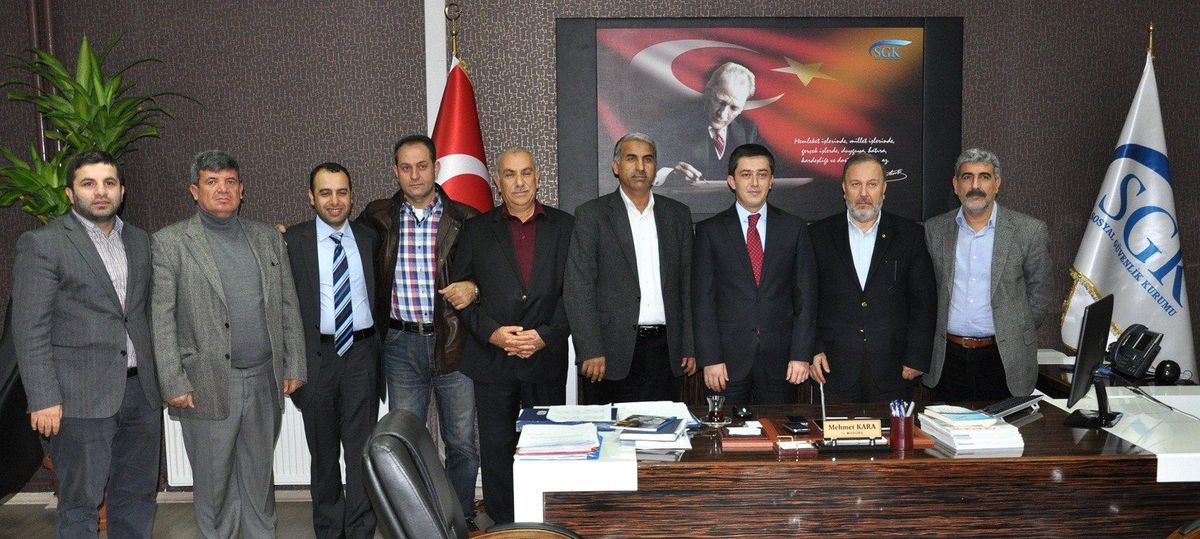 MÜSİAD\'dan SGK İl Müdürüne Ziyaret