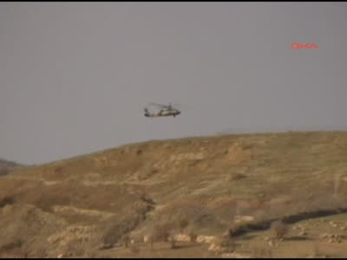 Şırnak PKK\'ya Bestler Dereler\'de Operasyon...kobra\'lar Bombaladı, Asker İndirildi