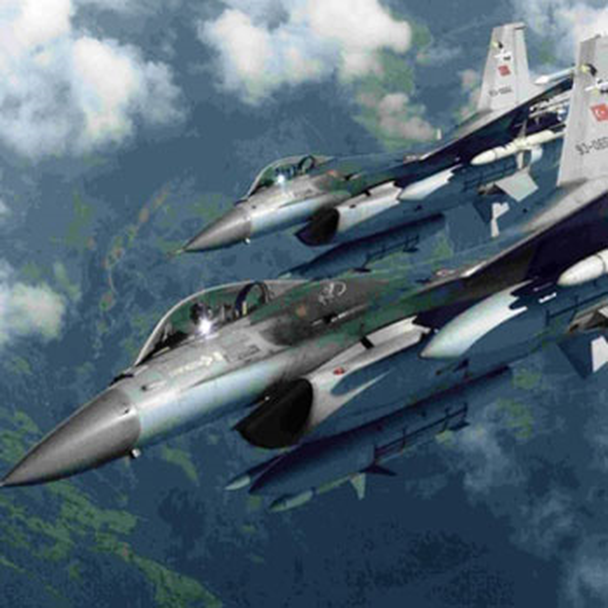 Türk Jetleri Irak\'ı Vurdu