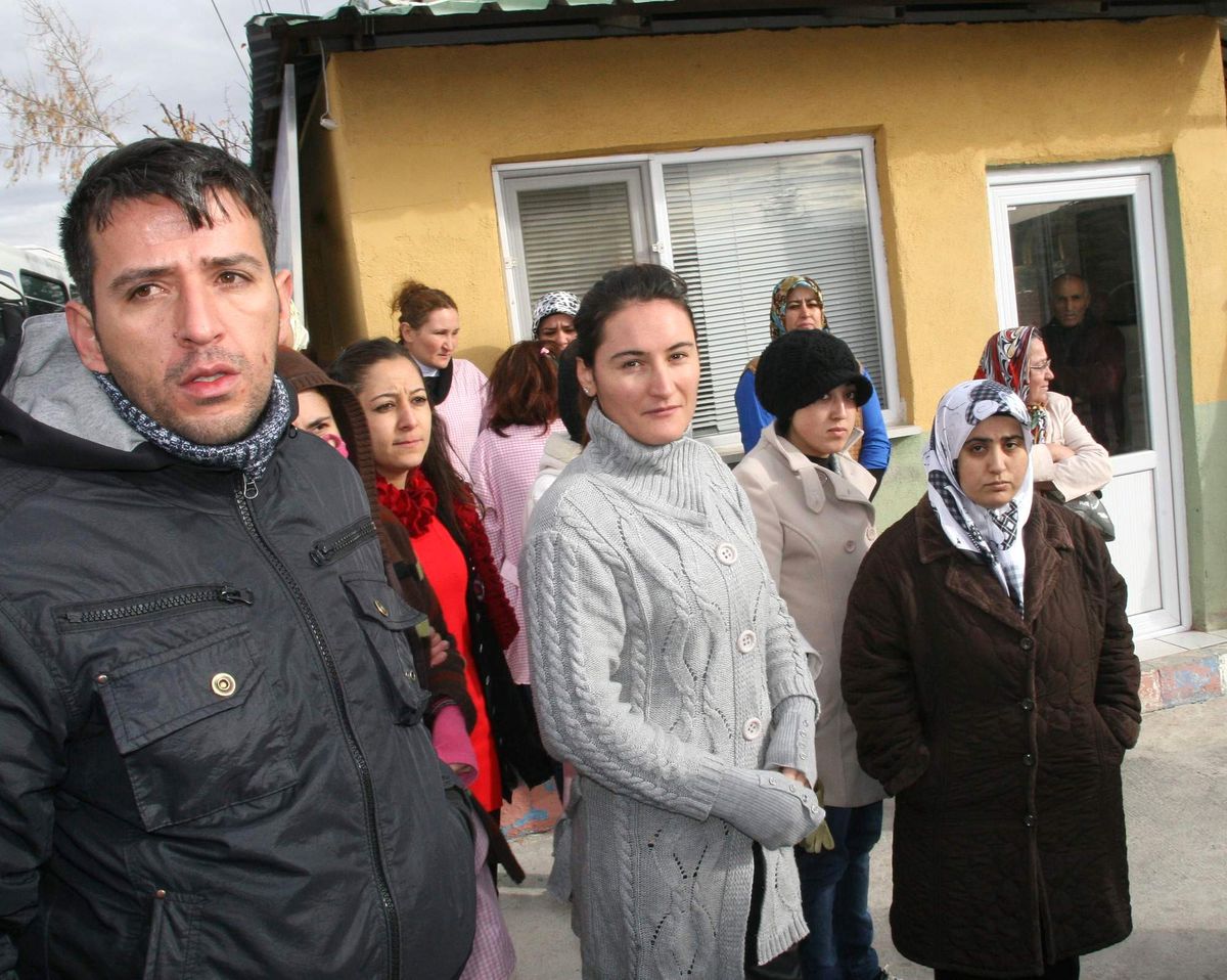 Yozgat\'ta Tekstil İşçileri Eylem Yaptı