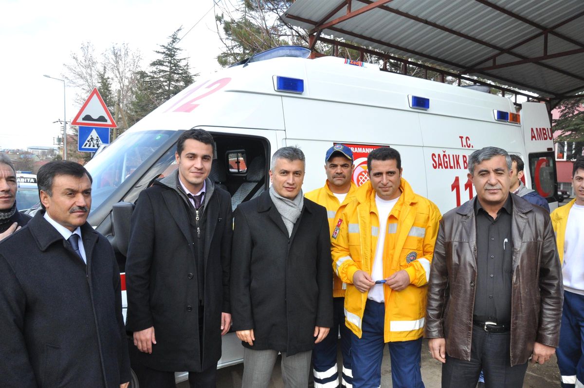 Afşin 112 Acil Sağlık İstasyonuna Yeni Ambulans