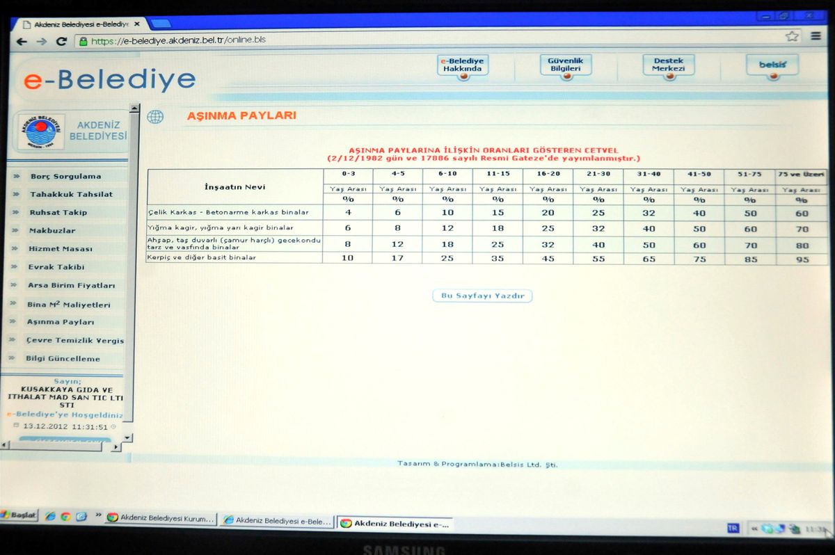 Akdeniz Belediyesi, E-Belediye Uygulamasına Başladı