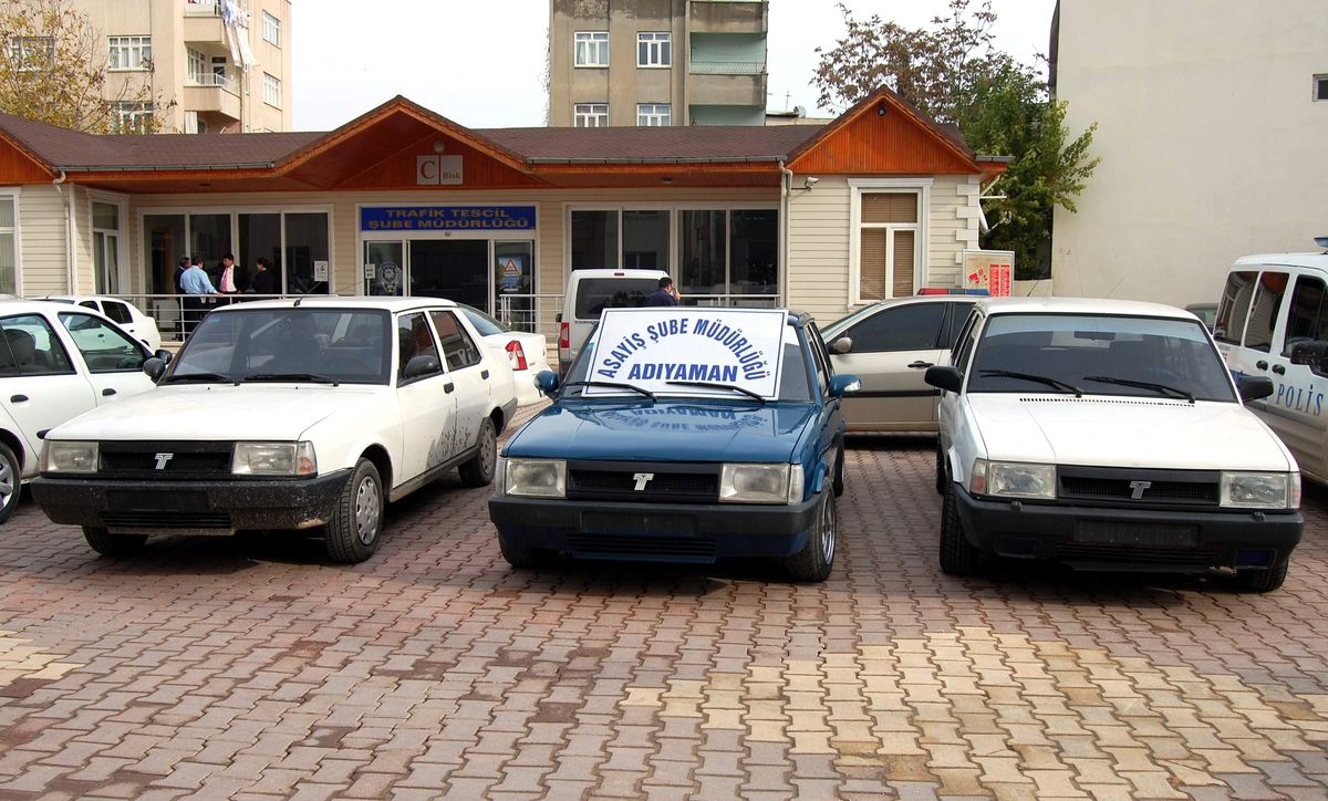 Change Otomobiller Adıyaman Polisine Takıldı