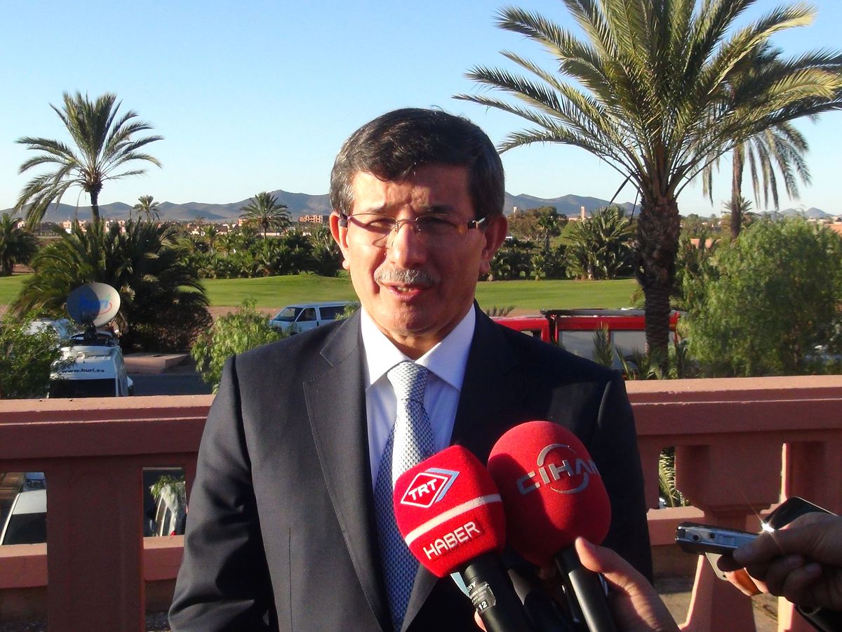 Dışişleri Bakanı Davutoğlu, Fas'ta