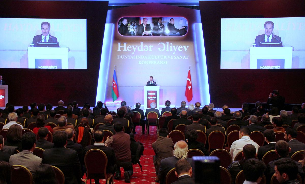 Haydar Aliyev Başkent\'te Anıldı