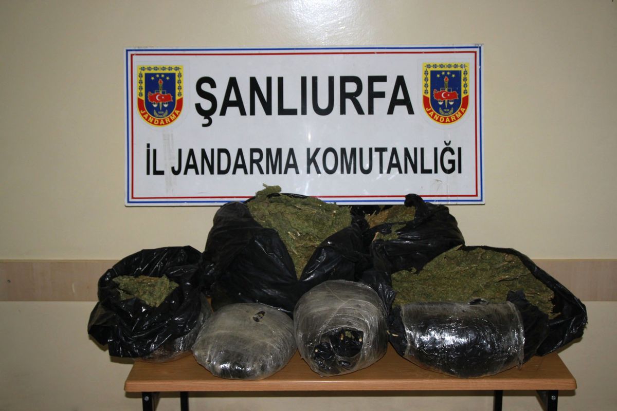 Jandarmadan Esrar Operasyonu