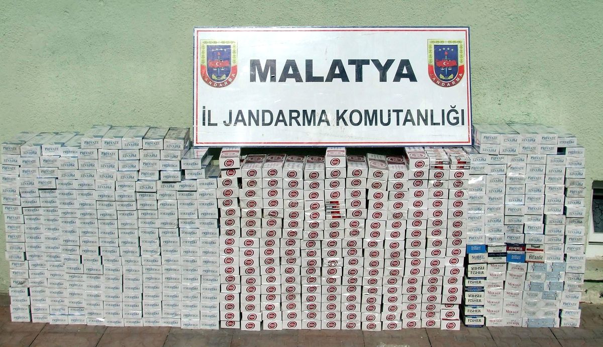 Jandarmadan Kaçak Sigara Operasyonu