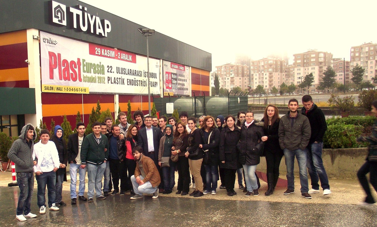 Kaynaşlı Myo Lastik ve Plastik Teknolojisi Öğrencileri Tüyap Fuarında